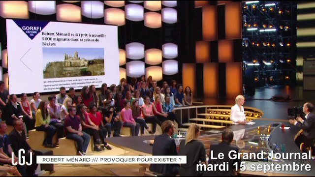 Robert Ménard répond au petit con de Guy Bedos