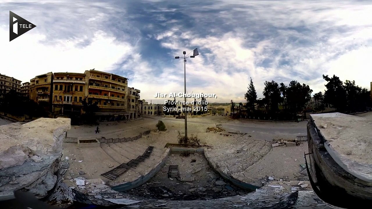 Syrie : immersion à 360° dans une ville dévastée par la guerre