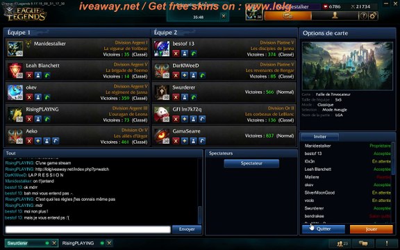LolGiveAway Live (REPLAY) (2015-09-15 20:49:25 - 2015-09-15 21:00:50)