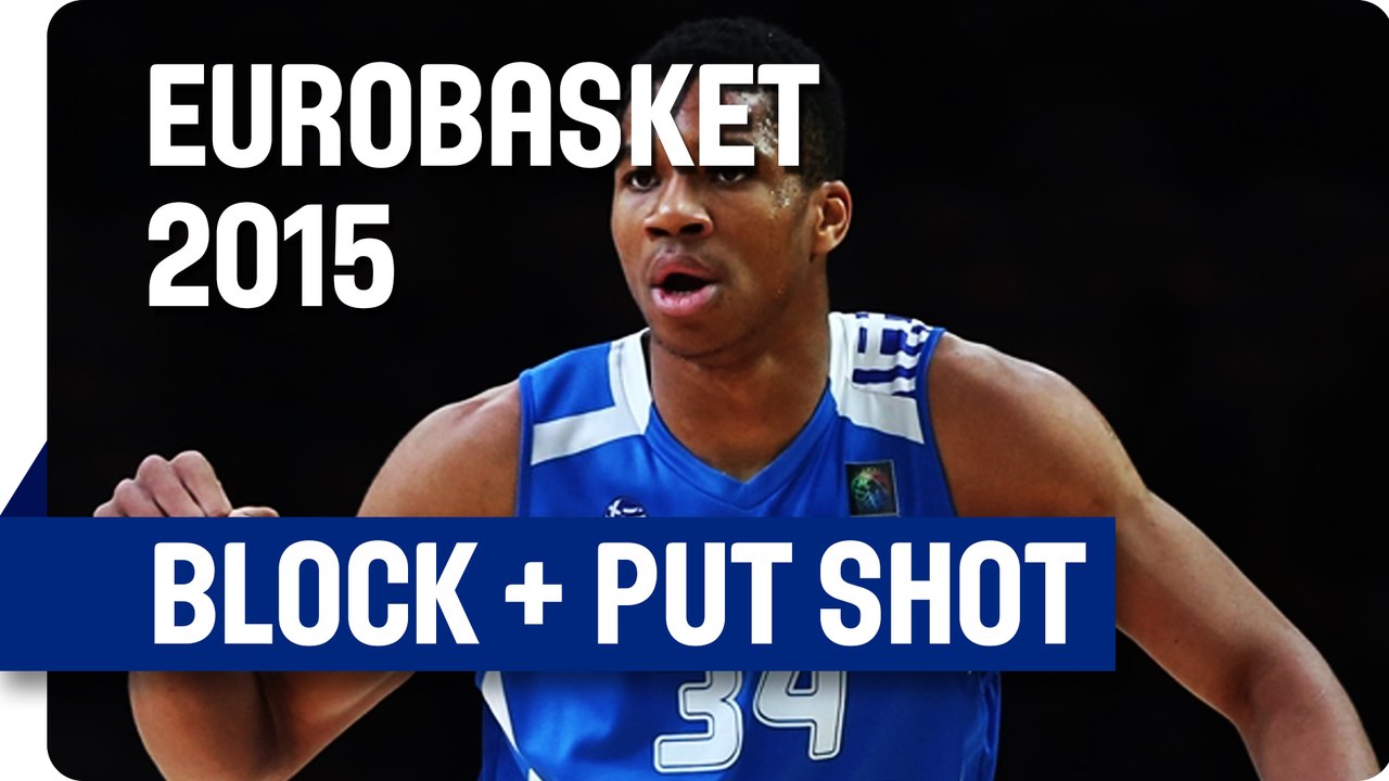 Antetokounmpo's Block Introduces Great Shot- EuroBasket 2015