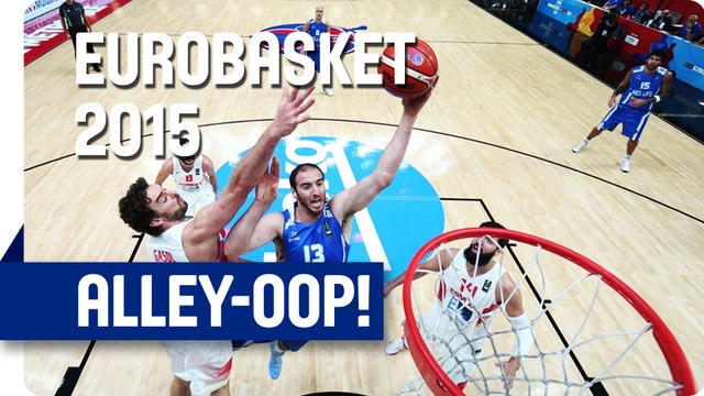 Alley Oop by Koufos - EuroBasket 2015