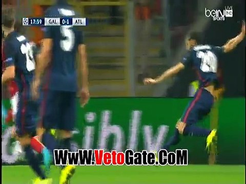 جريزمان يتقدم بالهدف الاول اتلتيكو مدريد فى جالطه سراى
