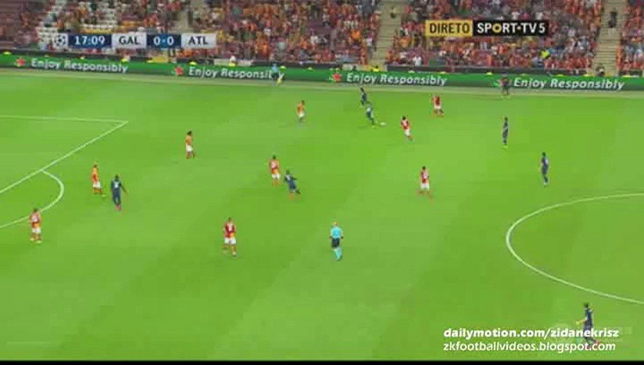 0-1 Antoine Griezmann Goal HD | Galatasaray v. Atletico Madrid |UEFA CHAMPIONS LEAGUE  15.09.2015