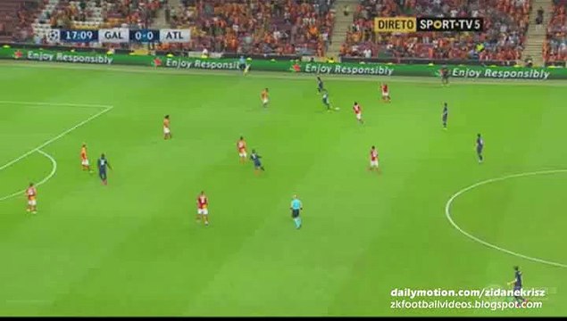 0-1 Antoine Griezmann Goal HD | Galatasaray v. Atletico Madrid |UEFA CHAMPIONS LEAGUE 15.09.2015
