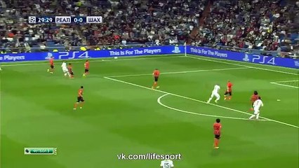 BENZEMA goal Real Madrid 1 - 0 Shakhtar Champions League 15/09/2015