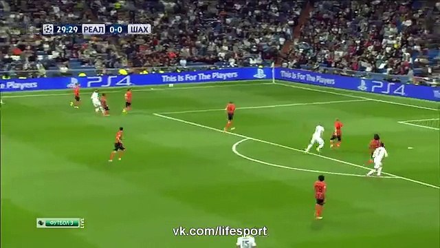 BENZEMA goal Real Madrid 1 - 0 Shakhtar Champions League 15/09/2015