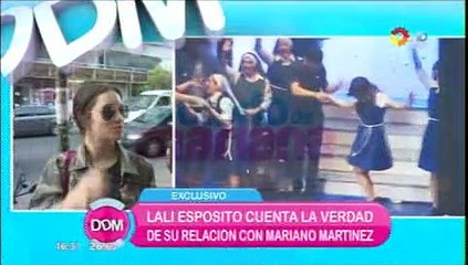 Lali sigue desmintiendo romance con Mariano Martinez