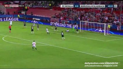 Kevin Gameiro 1:0 Penalty-Kick | Sevilla v. Mönchengladbach 15.09.2015 HD