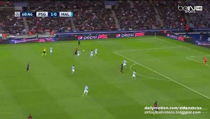 2-0 Edinson Cavani Amazing Goal | Paris SG v. Malmo 15.09.2015 HD
