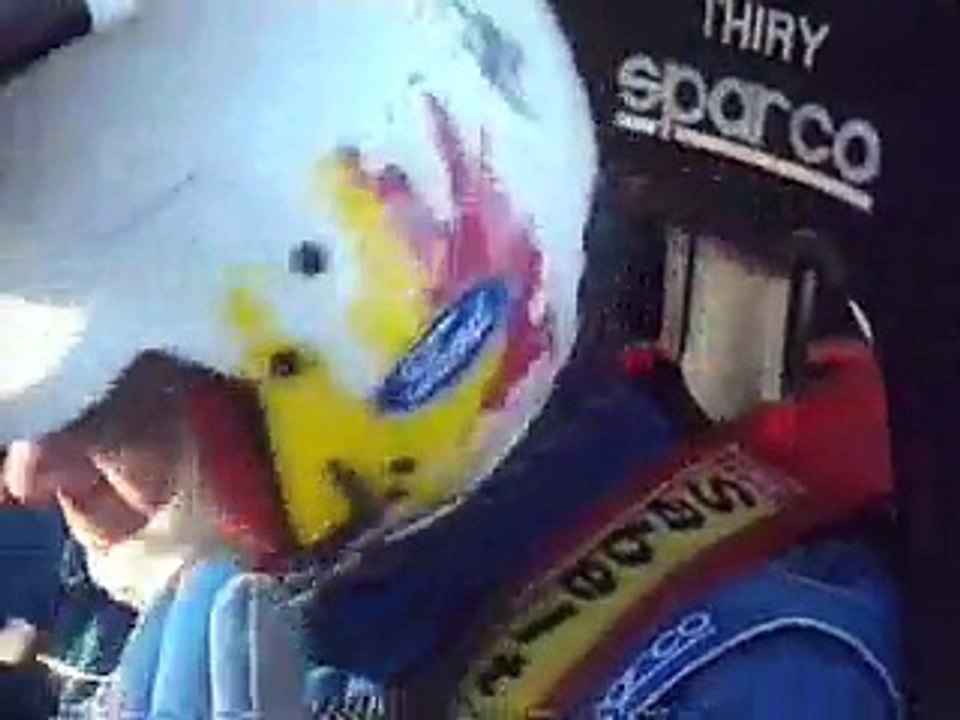 Sainz keskeyttää 500m ennen maalia - RAC 1998