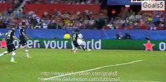 Ever Banega Penalty Goal Sevilla 2 - 0 Monchengladbach Champions League 15-9-2015