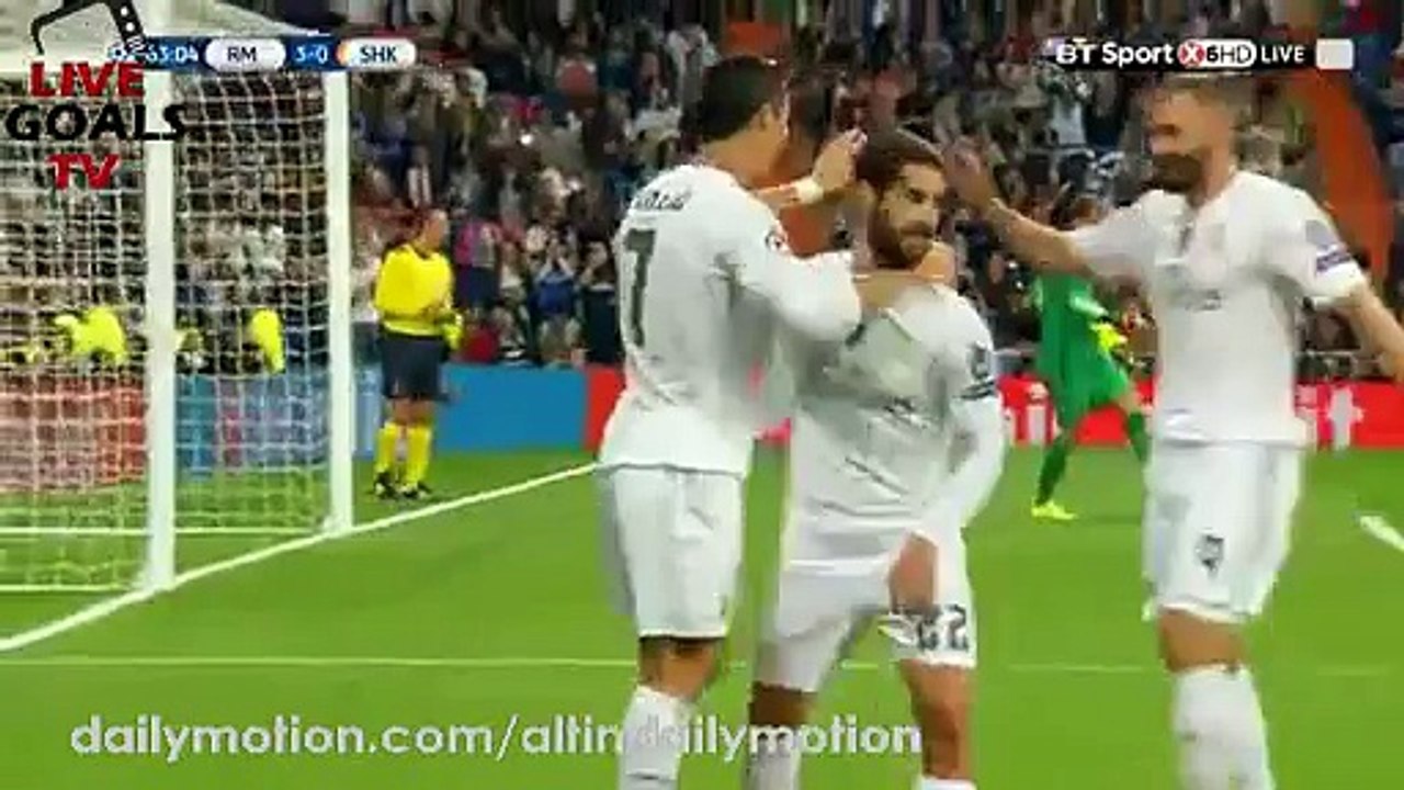 Cristiano Ronaldo Hattrick GOAL - Real Madrid 4-0 Shakhtar Donetsk 15.09.2015 HD