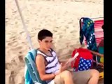 Cameron Boyce (jessie cast) at the beach