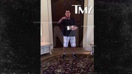 Charlie Sheen -- Ice Bucket Challenge with a BIG Twist