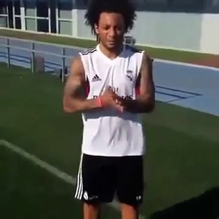 Marcelo Ice Bucket Challenge ft. Cristiano Ronaldo Nominates Neymar,Lionel Messi