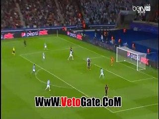 الهدف الثانى باريس سان جيرمان فى مالمو