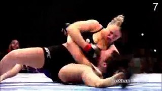 Best 10 knockout Submissions Of Ronda Rousey 2015