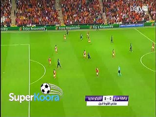 اهداف مباراة ( جالطة سراي 0-2 أتلتيكو مدريد ) دوري أبطال أوروبا