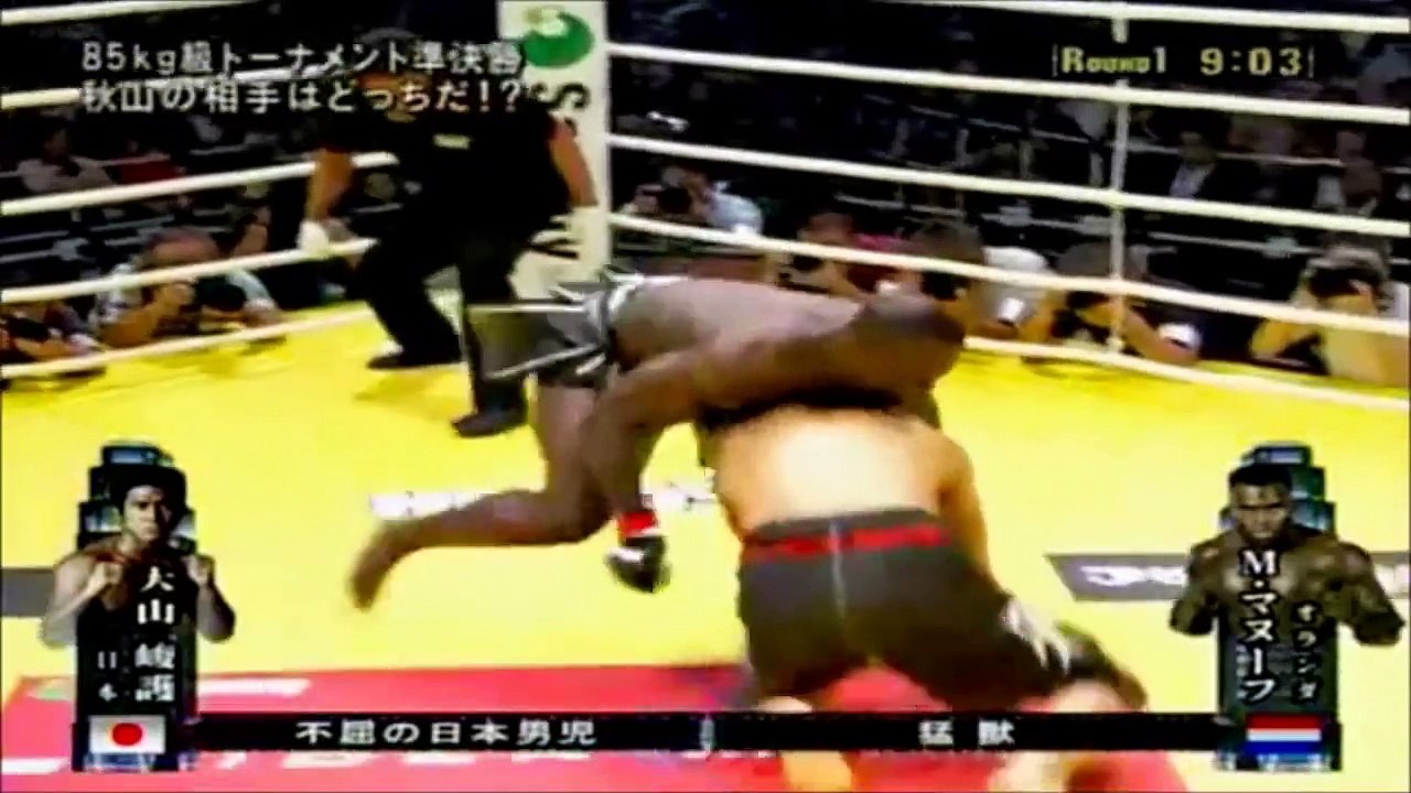 Melvin Manhoef le BIG BOSS du Freefight !
