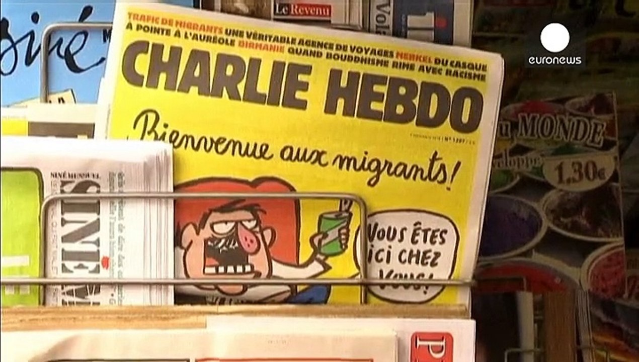 Charlie Hebdo criticised for cartoon 'mocking drowned Syrian boy'