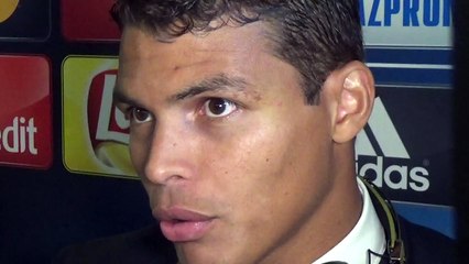 PSG - La réaction à chaud de Thiago Silva
