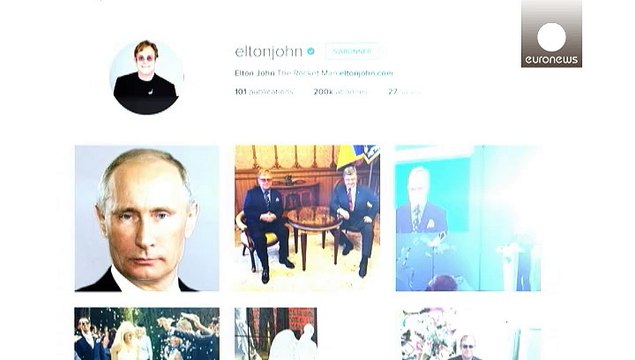 Песков: Владимир Путин не звонил Элтону Джону