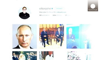 موسكو تنفي لقاء بوتين بالمغني إلتون جون