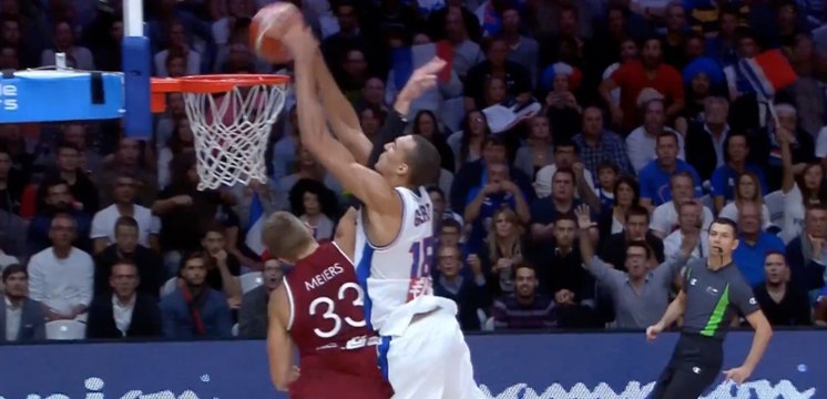 Alley oop de Tony Parker pour Rudy Gobert