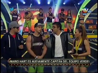 "Combate": Mario Hart volvió al 'reality', pero no competirá