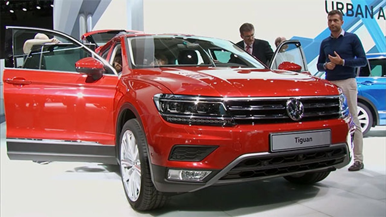 Volkswagen präsentiert auf der IAA 2015 die zweite Generation des Tiguan