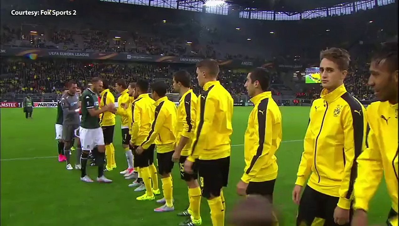 Borussia Dortmund	2-1	Krasnodar EXTENDED highlights 17/09/2015