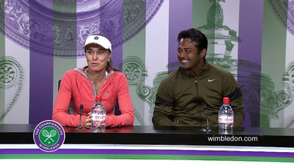 Leander Paes & Martina Hingis Final Press Conference