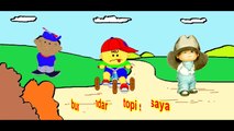 Lagu Anak Indonesia - Topi Saya Bundar - Karaoke   Lirik(1)