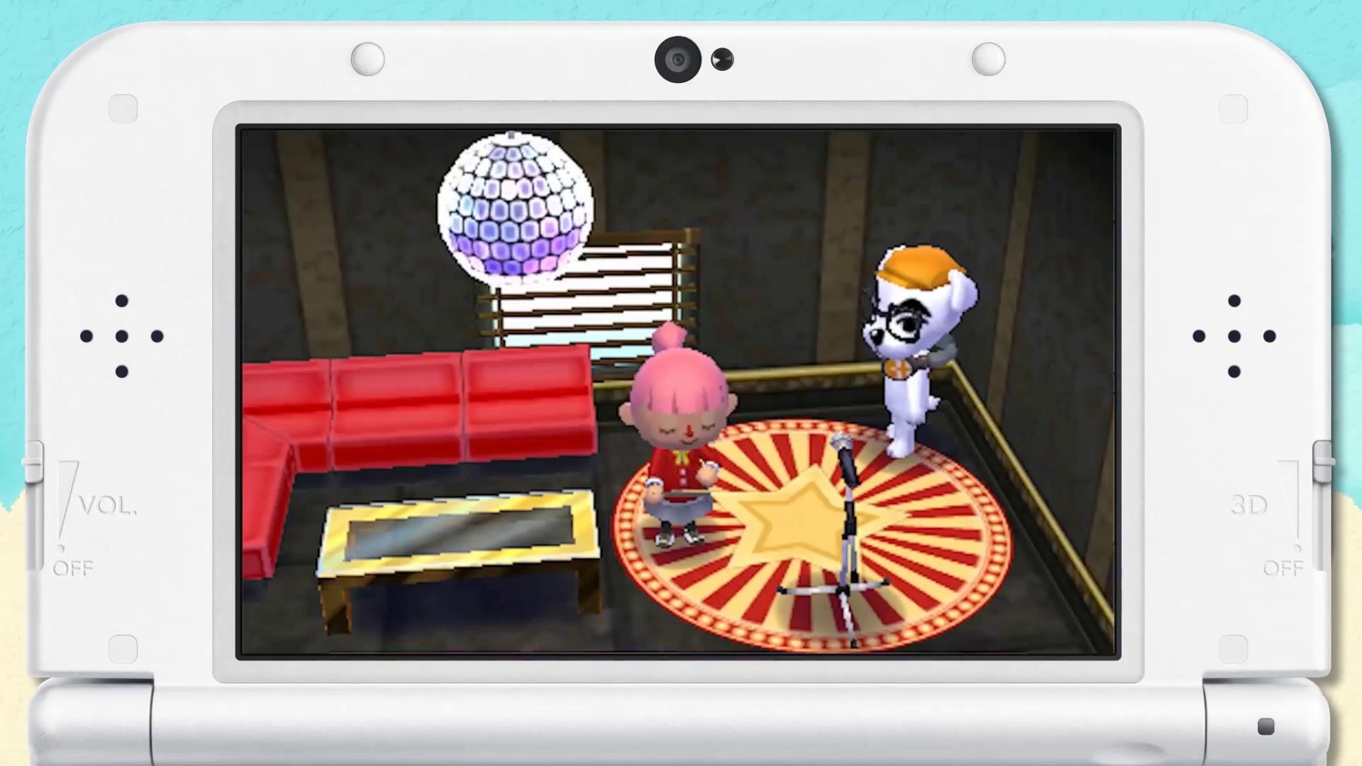 ⁣Animal Crossing Happy Home Designer - DJ Kéké