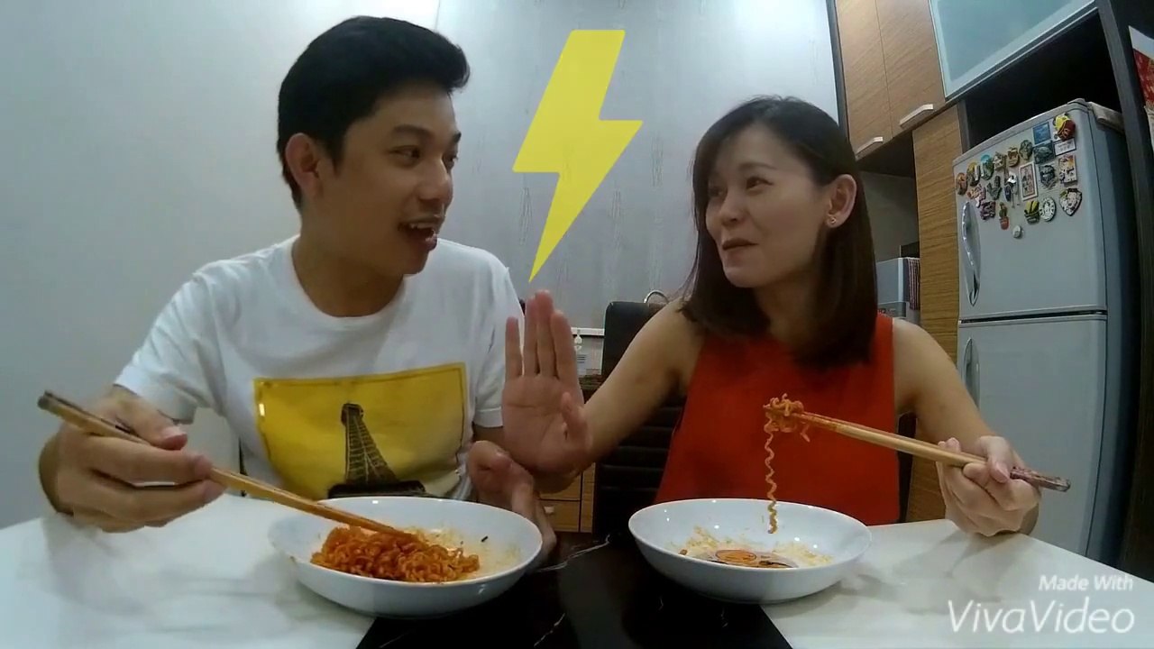 SPICY Korean Noodle ，韩国第二辣面 尝试到啦 ！！！