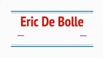 Eric De Bolle - EricDeBolle Presentational Video