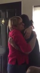 Mother's Joyful Reaction to Daughter's Surprise Visit Home