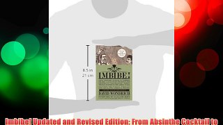Imbibe! Updated and Revised Edition: From Absinthe Cocktail to Whiskey Smash a Salute in Stories