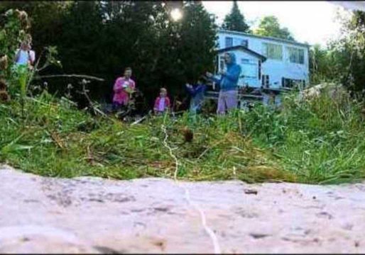 Pulling Out a Loose Tooth With a Drone
