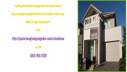 Garage Door Parts Replacement in Columbiana, AL