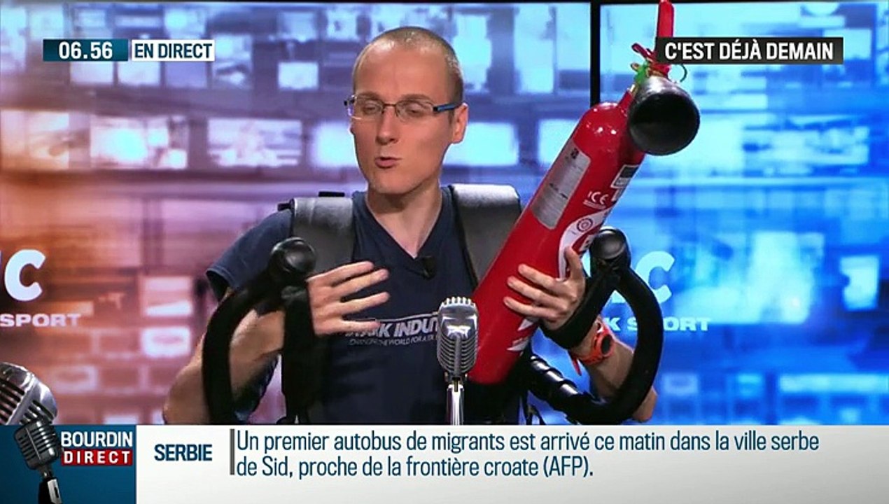 La chronique d'Anthony Morel: Focus sur l'exosquelette, une structure mécanique qui décuple la force de son porteur - 16/09