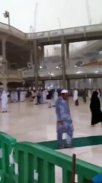 Crane Collapse moment at Khana Kaba (Masjid al-Haram), Makkah (Mecca) - 11-September-2015 - Video Dailymotion