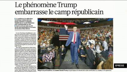 La Revue de Presse du 16 septembre 2015 par Hélène Jouan