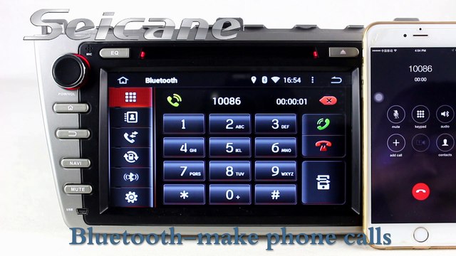 Aftermarket 2008 2009-2012 Mazda 6 car GPS navigation system Sat Nav with 3D MAP BT IPod music TV auto A/V