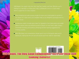 500 Salads: The Only Salad Compendium You'll Ever Need (500 Cooking (Sellers)) - Download Books