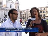 Giardino della legalita a San Luca  i lavori riprenderanno