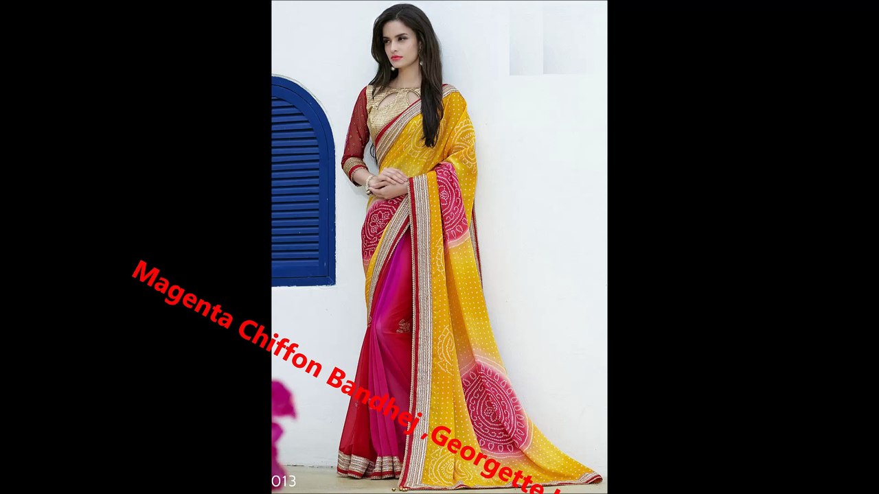 Chiffon Sarees by nikvik.com