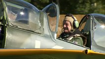 Prince Harry gives up Spitfire seat to 95-year-old veteran