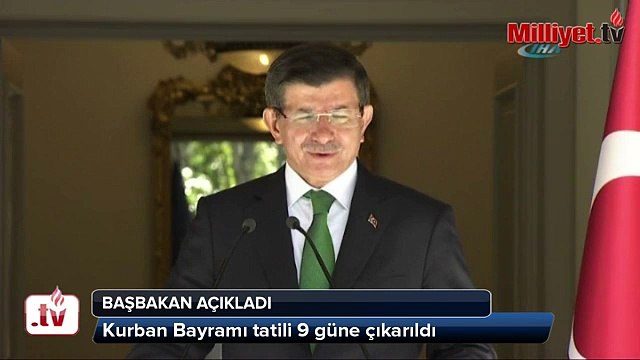 Kurban Bayramı tatili 9 gün oldu 2015 Kurban Bayramı