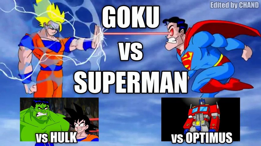  ¡GOKU vs SUPERMAN la verdadera batalla!